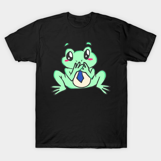 Frog Tadpole Toad Lurch Toad Froschlurch sweet T-Shirt by KK-Royal